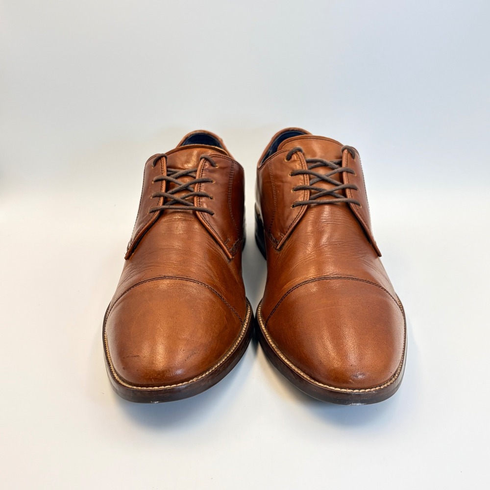 Cole Haan Lenox Hill Men's 10.5 Grand OS Cap Toe Oxford Shoes C11632 Brown - Picture 10 of 14